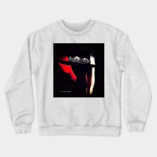 Stevie Ray Vaughan Famous Hat - Red Crewneck Sweatshirt